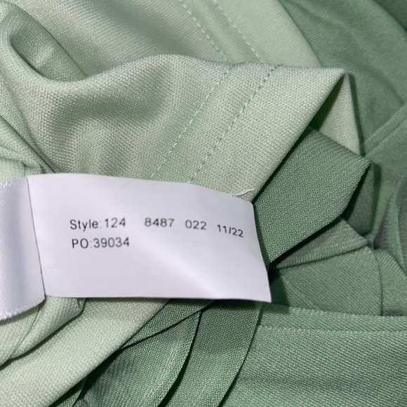 Eloquii Women's Green Long Sleeve Maxi V-Neck Cross Front W/Tie Belt Sz… - Picture 15 of 15